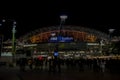 Night scene and architecture from ANZ stadium in Sidney, Australia, 2018