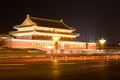Night scene in Beijing Royalty Free Stock Photo