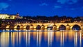 Night scene of Charles Bridge