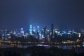 Night scene of Chongqing Royalty Free Stock Photo