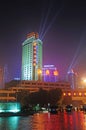 Night Scene of Chongqing port Royalty Free Stock Photo