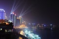 Night Scene of Chongqing port Royalty Free Stock Photo