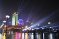 Night Scene of Chongqing port Royalty Free Stock Photo