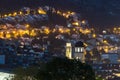 Night scene. Dubrovnik. Croatia Royalty Free Stock Photo