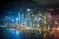 Night scene Hongkong