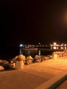 Night Scene, Lakki, Leros, Greece, Europe