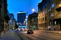 Night scene, Novo Sarajevo, Bosnia Herzegovina Royalty Free Stock Photo