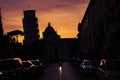 Night scene in Pisa