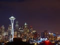 Night Scene of Seattle