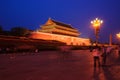 Night scene of the Tiananmen Gate