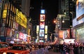 Night Scene at Time Square