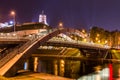 Night scene of Vilnius Royalty Free Stock Photo