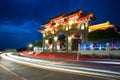 Night scene of Wen Wu Temple