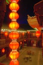 Nightscape of chinese classical architecture