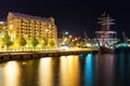 Night scenery of Helsinki, Finland Royalty Free Stock Photo