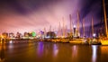 Night scenes around corpus christi texas Royalty Free Stock Photo