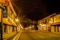 Night scenes around olde york white rose city south carolina