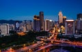 Night scenes of Chongqing