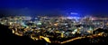 Night scenes of Hong Kong panoramic