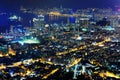 Night scenes of Kowloon & Hong Kong island