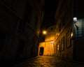 Night scenes from streets of Zagreb