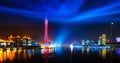 The night scenic of Guangzhou Royalty Free Stock Photo