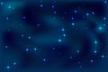 Night shining sky star dust vector background. Many celestial stellar particles. Royalty Free Stock Photo