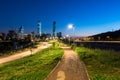 Beautiful urban park at Santiago de Chile