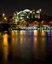 Night shot of Charing cross train station