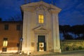 Church of St Mary in Palmis in Rome, Italy Royalty Free Stock Photo