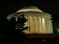 Close up of the Thomas Jefferson Memorial Building in Washington, D.C up close