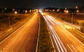 Night Shot of Expressway