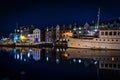 Leith by night Royalty Free Stock Photo