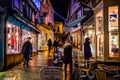 Night shot - Cheap Street, Frome, Somerset