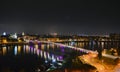 Night shot of Novi Sad - Serbia