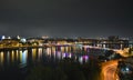 Night shot of Novi Sad - Serbia