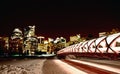 Night Shots Calgary Alberta Canada Royalty Free Stock Photo