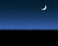 Night sky Royalty Free Stock Photo
