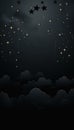 The Night Sky: A Guide to the Stars, Clouds, Mobile, Black, Gold