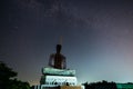 Night sky with milky way galaxy