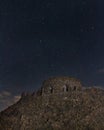 Night sky over Dee Wright Observator