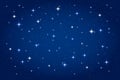 Night sky with shining stars background