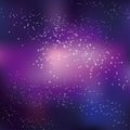 Night sky stars concept vector illustration Royalty Free Stock Photo