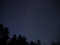 Night sky stars perseids meteors perseus constellation