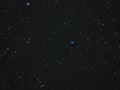 Universe stars and ring nebula M57 in night sky Royalty Free Stock Photo