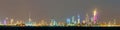 Night skyline of Kuwait City