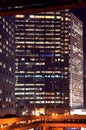Night skyscraper texture