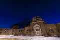 Night Stars - Abandoned Warner & Swasey Observatory - East Cleveland, Ohio Royalty Free Stock Photo