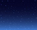 Night stars sky background illustration. Galaxy dark night starry sky wallpaper