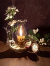 Night still life Royalty Free Stock Photo